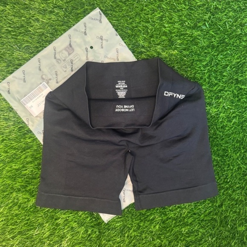 Dfyne impact shorts 4.5" midnight black extra small - Picture 3 of 5
